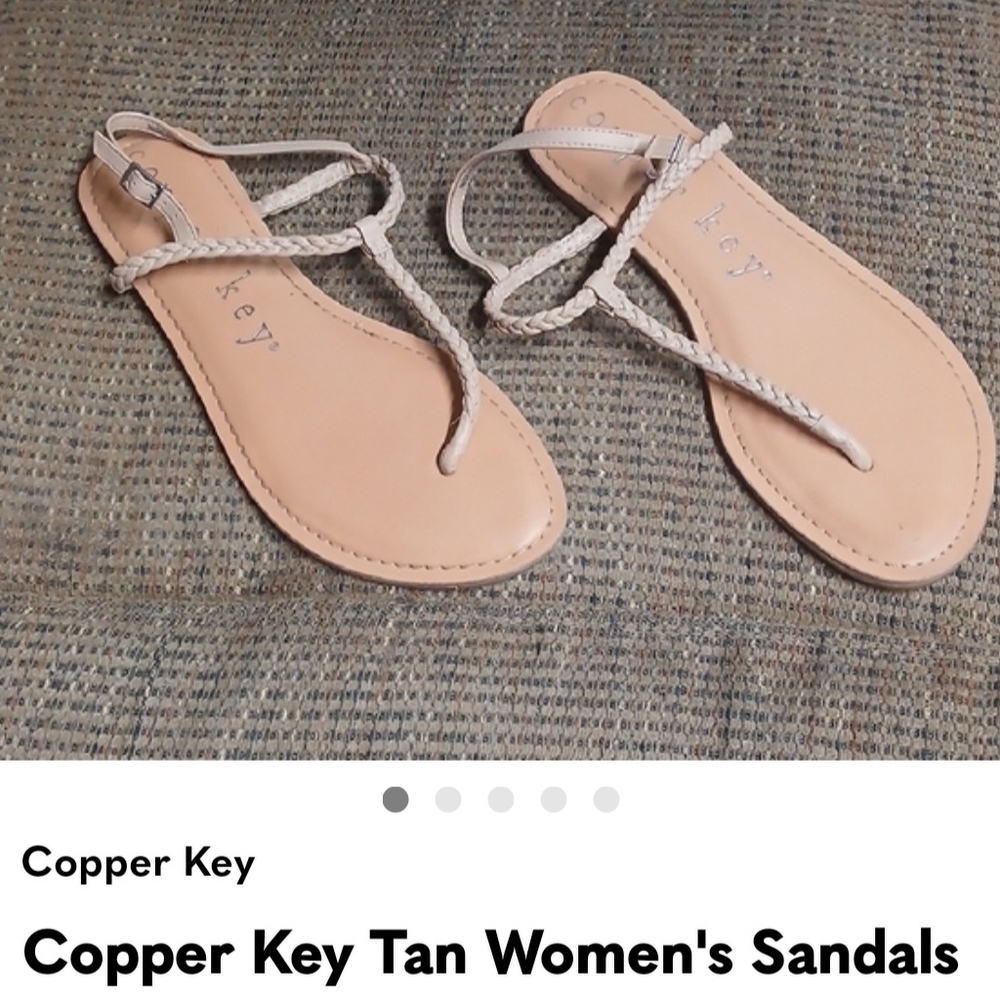 Copper Key Braided Sandals Bundle - image 8